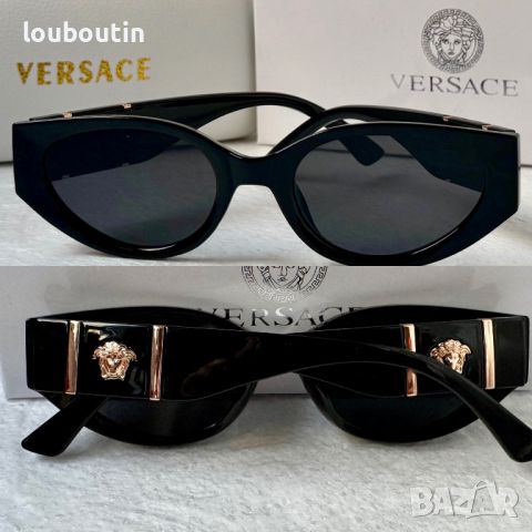Versace 2024 дамски слънчеви очила котка, снимка 1 - Слънчеви и диоптрични очила - 45571854