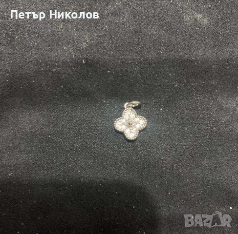 Van Cleef & Arpels колие с мойсанити, снимка 3 - Колиета, медальони, синджири - 51957206