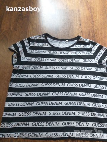 guess - страхотна дамска тениска КАТО НОВА 2ХЛ, снимка 5 - Тениски - 46651699