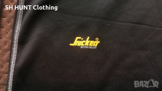 Snickers 9413 Micro Fleece 1/2 Zip a.i.s. Insulation System размер L работна термо блуза W4-374, снимка 6 - Блузи - 52075583