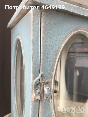 Нощна лампа, тип фенер, снимка 3 - Настолни лампи - 52639342