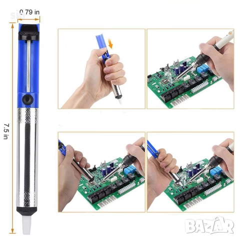 Поялник PA707 – 100W електрически поялник за електроника, снимка 3 - Поялници и запояване - 52332143