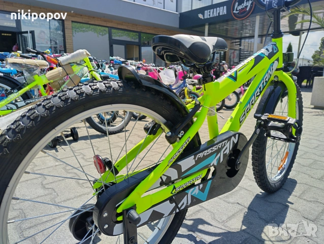 PASSATI Велосипед 20" SPARTAN жълт, снимка 6 - Велосипеди - 53773326