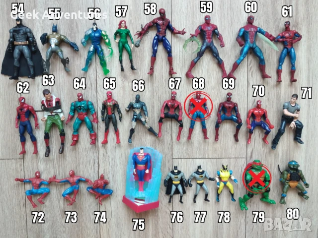 Колекционерски Екшън Фигурки - Batman Marvel Funko Pop Action Figures, снимка 4 - Колекции - 47499376