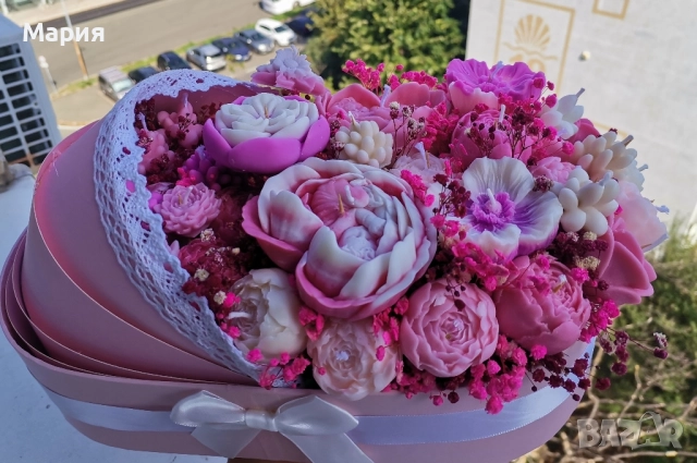 Букети , снимка 2 - Изкуствени цветя - 51838614