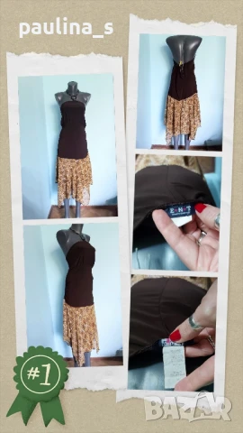 Два различни броя / Еластична рокля "Simclan" и "Entrancy" / голям размер , снимка 11 - Рокли - 36681125