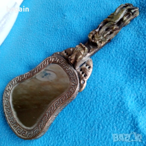 Старо китайско огледало., снимка 4 - Антикварни и старинни предмети - 54086425