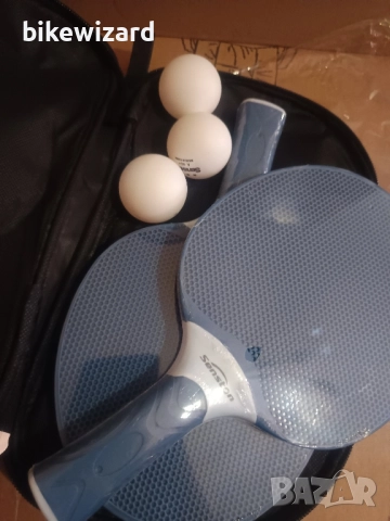 Senston Две хилки за тенис на маса + 3 топчета НОВИ, снимка 3 - Тенис - 52061568