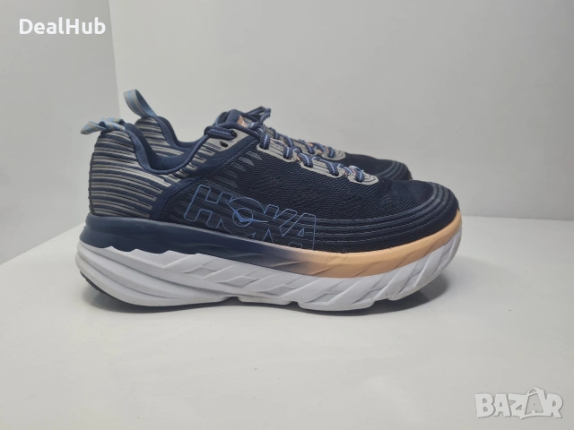 Маратонки Hoka Bondi 6 Носени,но в отлично състояние. Размер 40 стелка 25 см.Цена 50 евро .