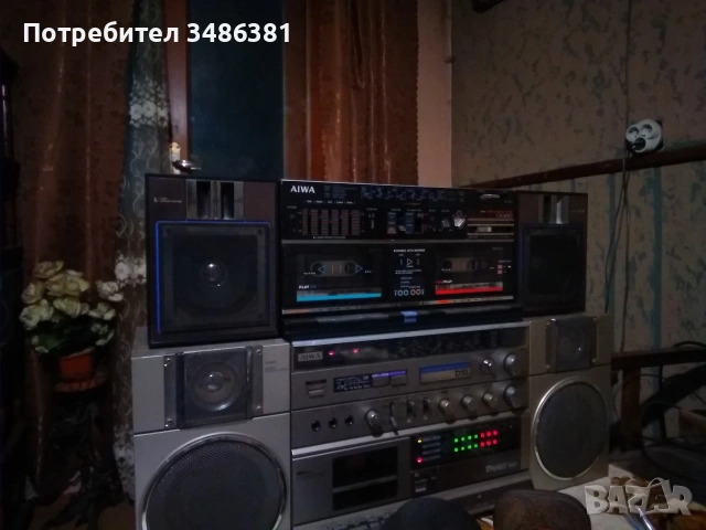 AIWA CA W 80E, снимка 3 - Радиокасетофони, транзистори - 54071352