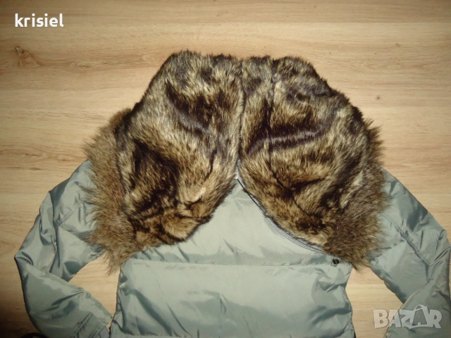 СТРАХОТНО ТОПЛА ПАРКА С ГЪШИ ПУХ--38--M номер, снимка 8 - Якета - 51929762