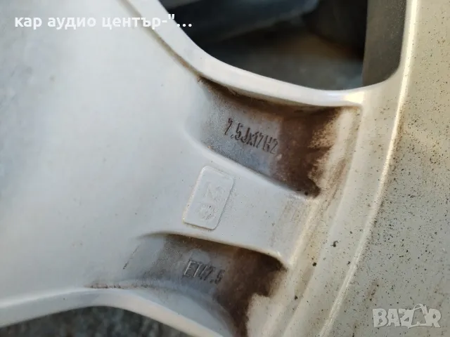 Mercedes/Borbet-оригинални джанти 5x112/17, снимка 10 - Гуми и джанти - 48117514