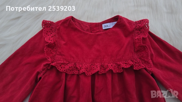 Детска рокля ZARA 3-4 години, снимка 3 - Детски рокли и поли - 52036259