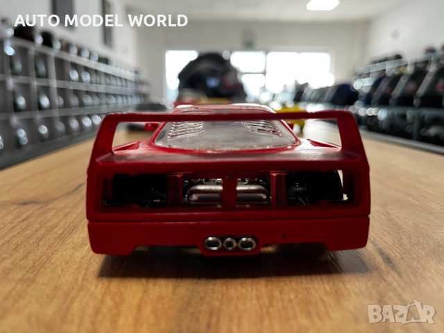 Метална колекционерска количка модел FERRARI F40 EVOLUZIONE 1:24 38.92 лв. / 19.90 €, снимка 4 - Колекции - 53699675