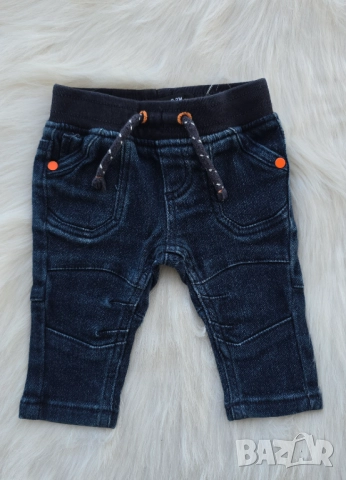 Бебешки дънки и боди риза 0-3 месеца, снимка 2 - Комплекти за бебе - 51821391