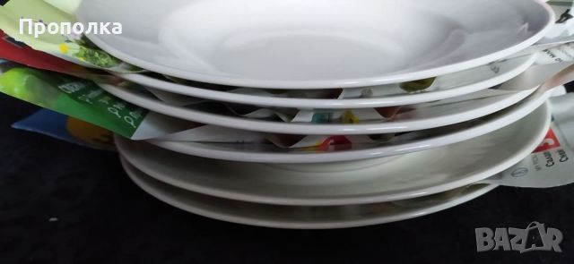 Пет вида бели чинии Номерирани на снимки, снимка 12 - Чинии - 45403039