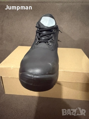 Мьжки кожени обувки с метално бомбе, снимка 4 - Мъжки боти - 53938567