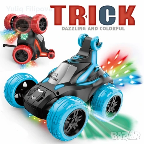 Луда музикална кола със светлини и въртене на 360°, снимка 2 - Коли, камиони, мотори, писти - 50860244