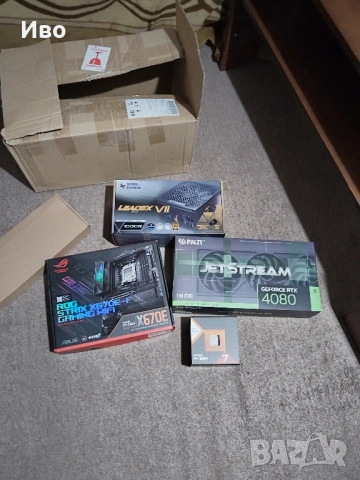  PC - AMD Ryzen 7 7800X3D 8-Core Processor GeForce RTX 4080 JetStream 16GB, снимка 3 - За дома - 54136910