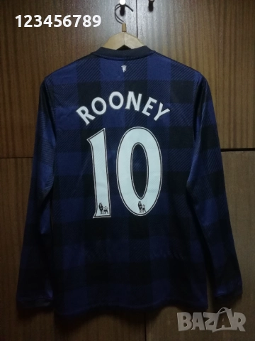 Manchester United Rooney Nike оригинална тениска фланелка Рууни Манчестър Юнайтед екип 
