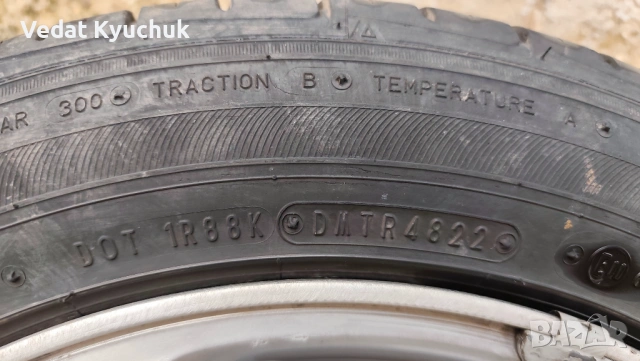 Джанти с гуми 205/55/16 Нисан, снимка 4 - Гуми и джанти - 53847515