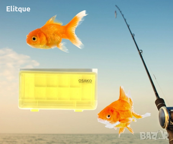 Малка кутия за риболовни принадлежности и примамки К-30, снимка 3 - Декорация за дома - 52841407