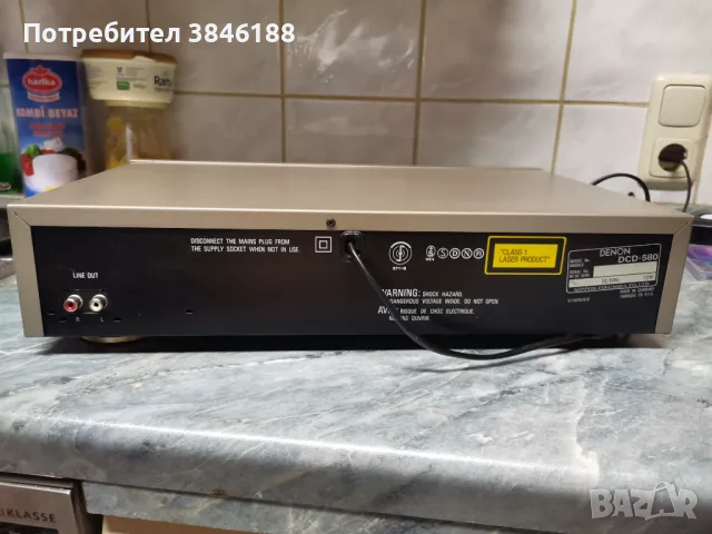 DENON DCD-580 Compact Disc Player, снимка 12 - Аудиосистеми - 47209637