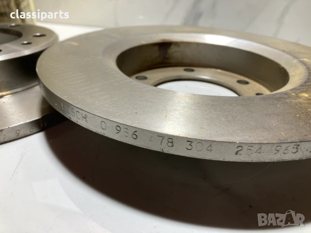 Спирачни дискове BOSCH за Тойота / TOYOTA Land Cruiser, Hilux, снимка 3 - Части - 50658111