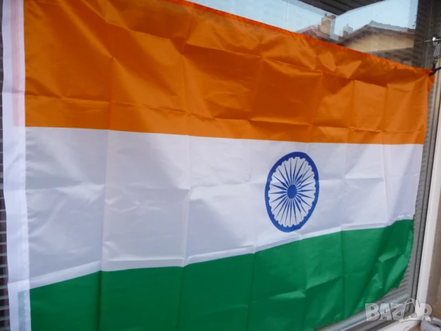 Знаме Индия Делхи индийски филми будизъм Ганг Мумбай храмове Тадж Махал, снимка 2 - Декорация за дома - 51174608