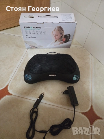 Електрически масажор за гръб и врата , снимка 3 - Масажори - 53419110