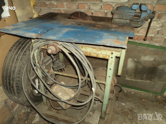 Трифазен циркуляр-МЕНГЕМЕ-ШМИРГЕЛ, снимка 12 - Циркуляри - 54077421