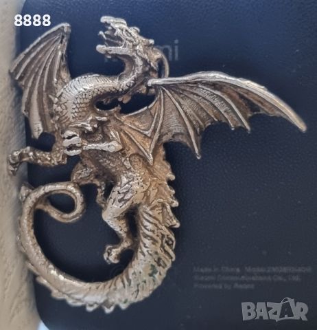 Медальон Whitby Wyrm Alchemy Gothic Dragon , снимка 2 - Колиета, медальони, синджири - 46009638