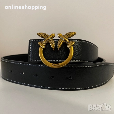 **НОВИ** стилни PINKO колани – ОПАКОВАНИ в кутия, готови за подарък, снимка 2 - Колани - 52991744
