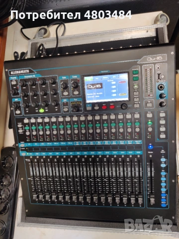 Allen & Heath Qu-16 цифров смесителен пулт с твърд кейс, снимка 9 - Ресийвъри, усилватели, смесителни пултове - 54263395