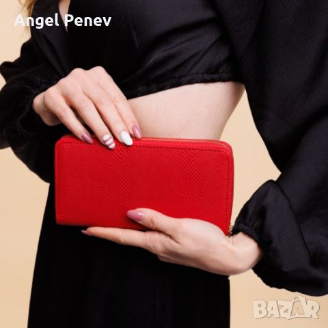Стилно и елегантно дамско портмоне 5 цвята, снимка 10 - Портфейли, портмонета - 45929246
