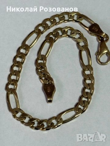 Златна гривна унисекс НОВА, снимка 6 - Гривни - 54274042