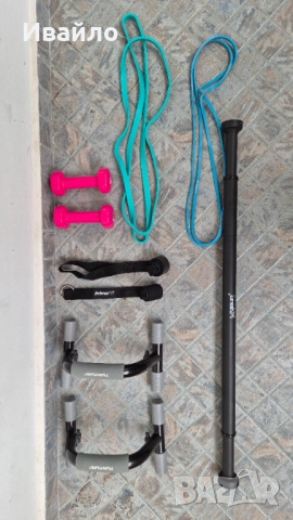 Тренировъчен комплект, снимка 2 - Фитнес уреди - 52659197