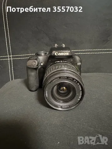 Canon 1000D с обектив 18-55, снимка 2 - Фотоапарати - 47472742