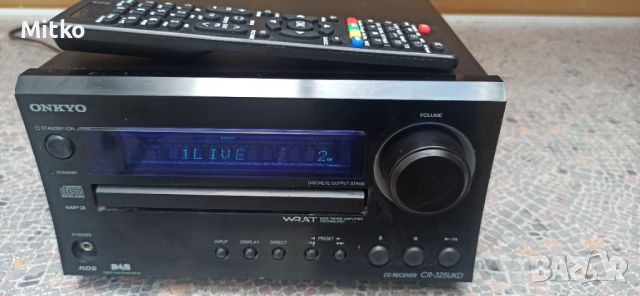 Мини стерео ресивър  Onkyo CR-325UKD с дистанционно 