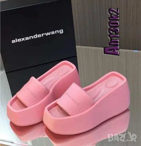 чехли на платформа Alexander Wang , снимка 2 - Чехли - 49047220