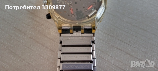 Часовник Swatch Chronograph, снимка 7 - Мъжки - 52965228