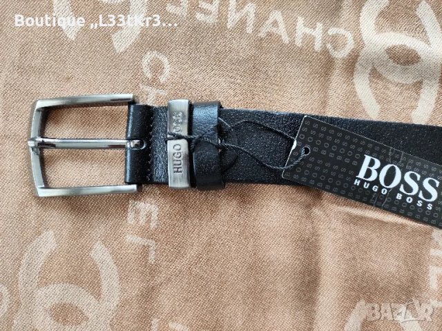 мъжки колани HUGO BOSS , снимка 1 - Колани - 46990766