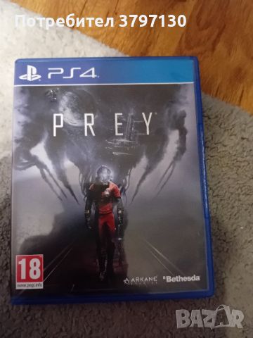 продавам prey за pleistation 4 в отлично състояние , снимка 1 - Игри за PlayStation - 46736833