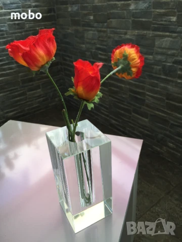 Две кристални вази ,  марка PHILIPPI / Германия. 