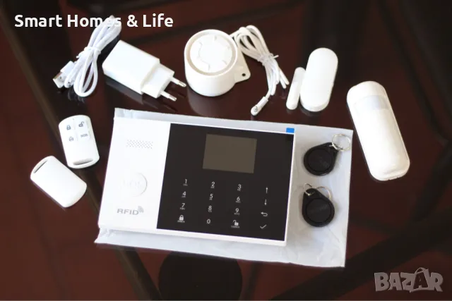 WiFi / GSM Смарт професионална Алармена система, снимка 2 - Други - 45424160