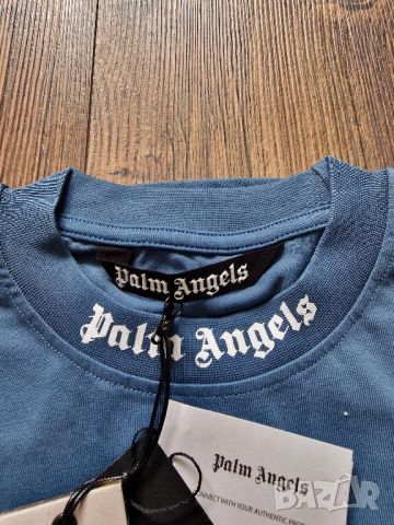 Страхотна мъжка тениска PALM ANGELS  нова с етикет  , размер XL , снимка 10 - Тениски - 45445848