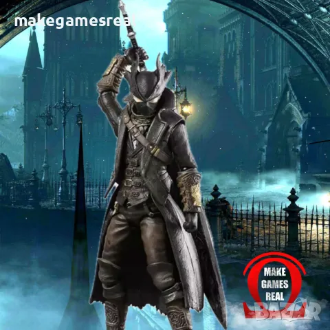 Екшън фигура Bloodborne The Old Hunter, снимка 2 - Аксесоари - 40414919