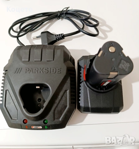 12 V - 4.5 Ah / Бързо зарядно Parkside / Парксайд Performance , снимка 4 - Винтоверти - 53326866