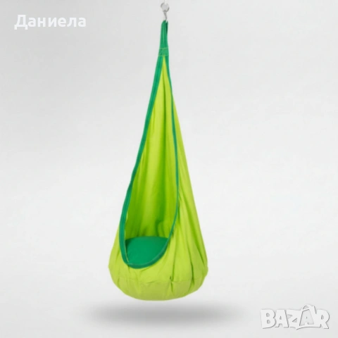 Висящ стол пашкул Cocoon - идеален за игра и релакс, снимка 8 - Градински мебели, декорация  - 53891505