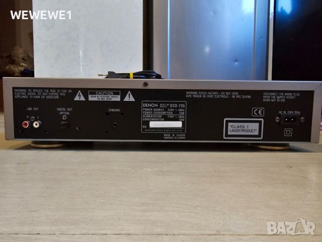 DENON  DCD 735, снимка 2 - Ресийвъри, усилватели, смесителни пултове - 46800255